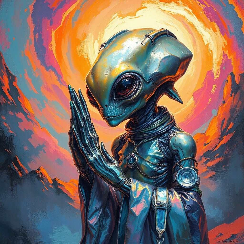 **Lumora Nexus**: Celestial beings of pure light