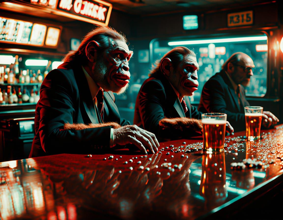 Epic Zombie Apocalypse in a Sports Bar