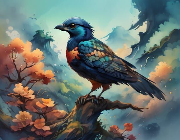 Rufous Breasted Starling