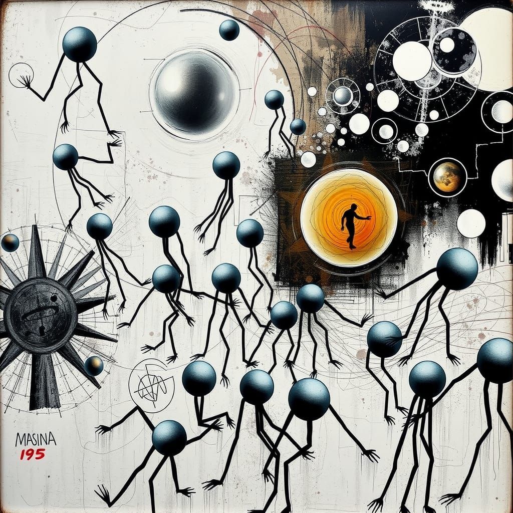 Surreal Hallucinatory Abstract Silver Nitrate Photograph