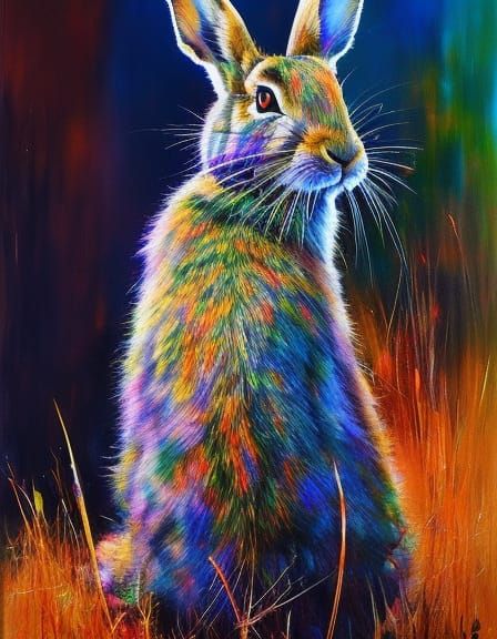 Wary hare