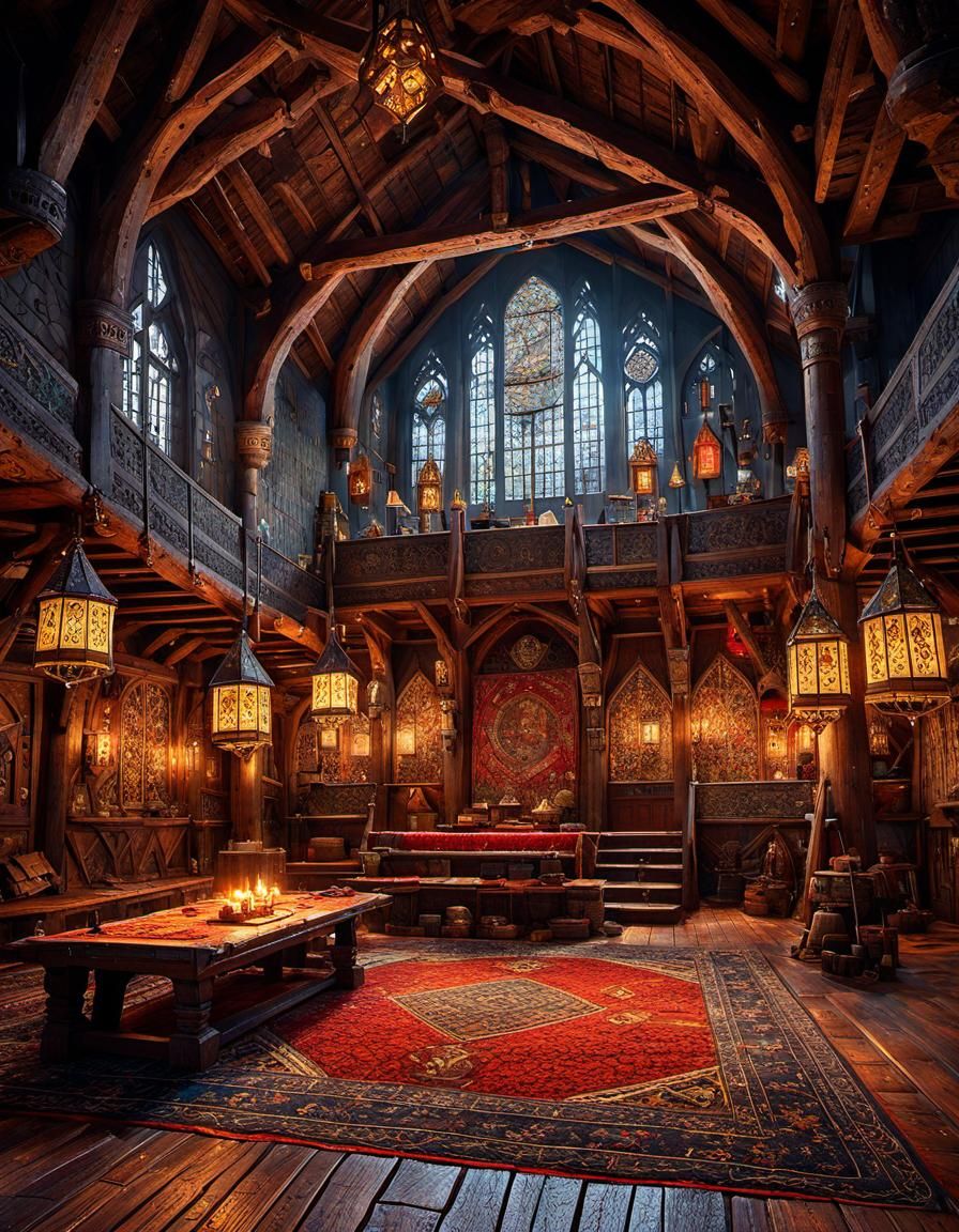 Medieval Viking Great Hall