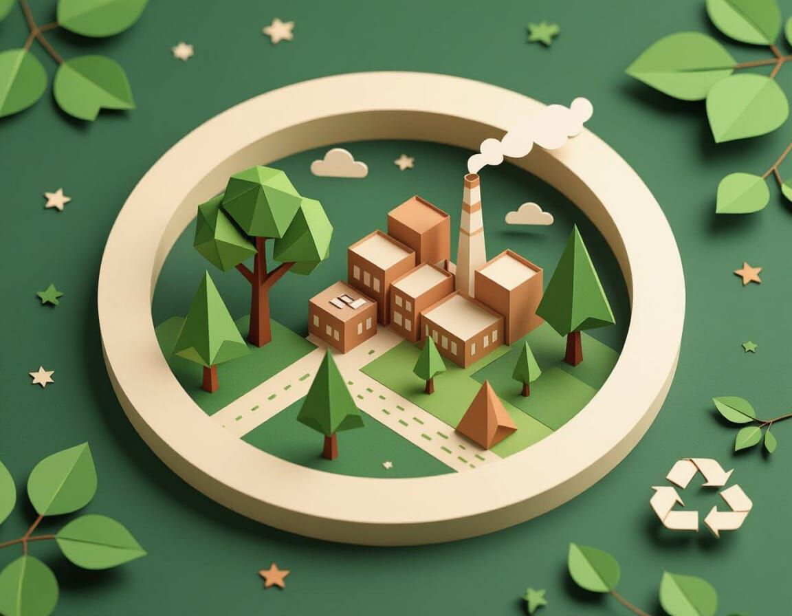 Origami Paper Cycle: From Trees to Boxes