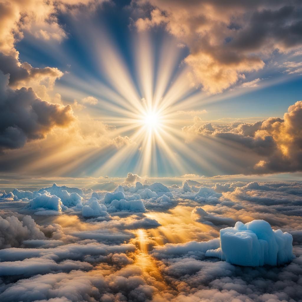 Ice and Fire in Divine Sunshine