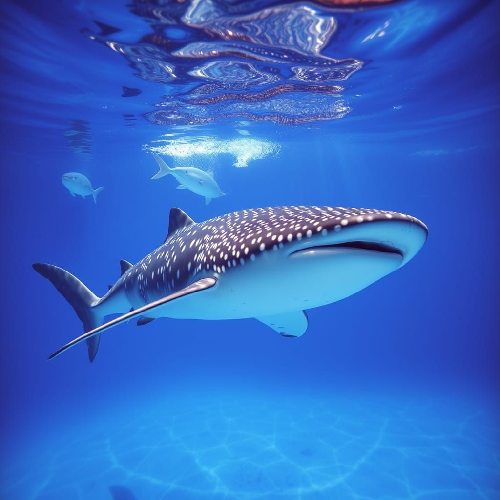 AI Generated Whale Shark Image