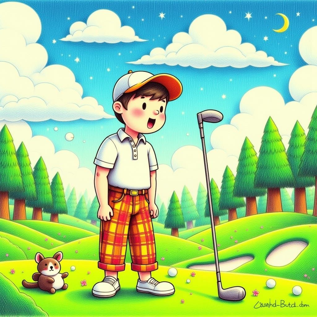 The Funny Golfer