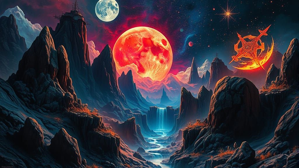 Escher Meets Frazetta: Contrasting Elements in Visual Harmon...