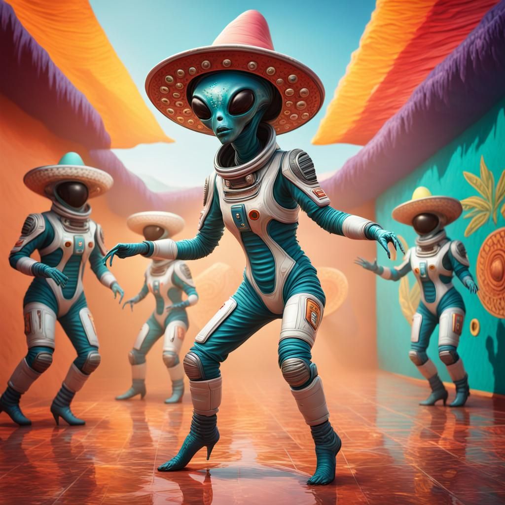 They came to...dance!