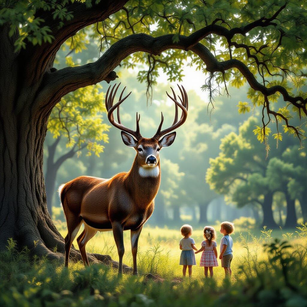 Mystical Deer of Southern Legends