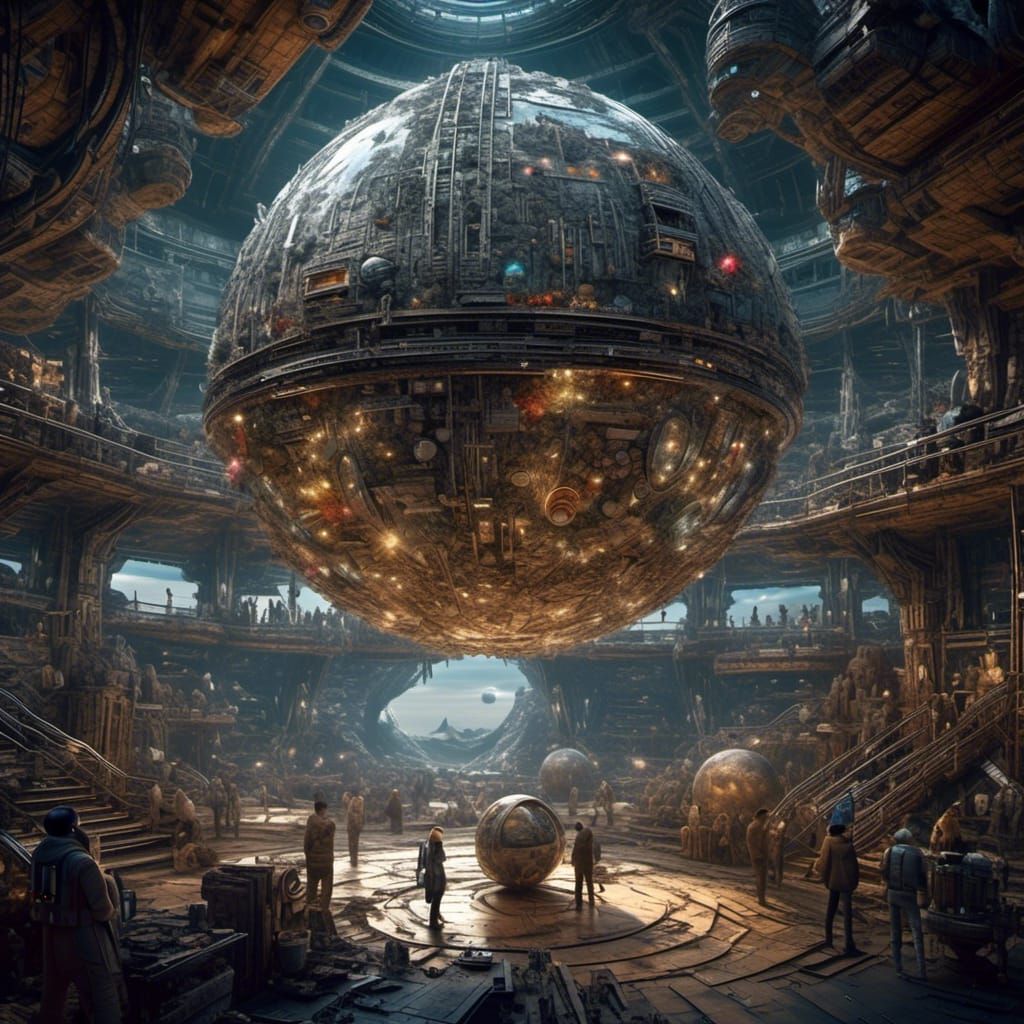 Spherical Space Habitat