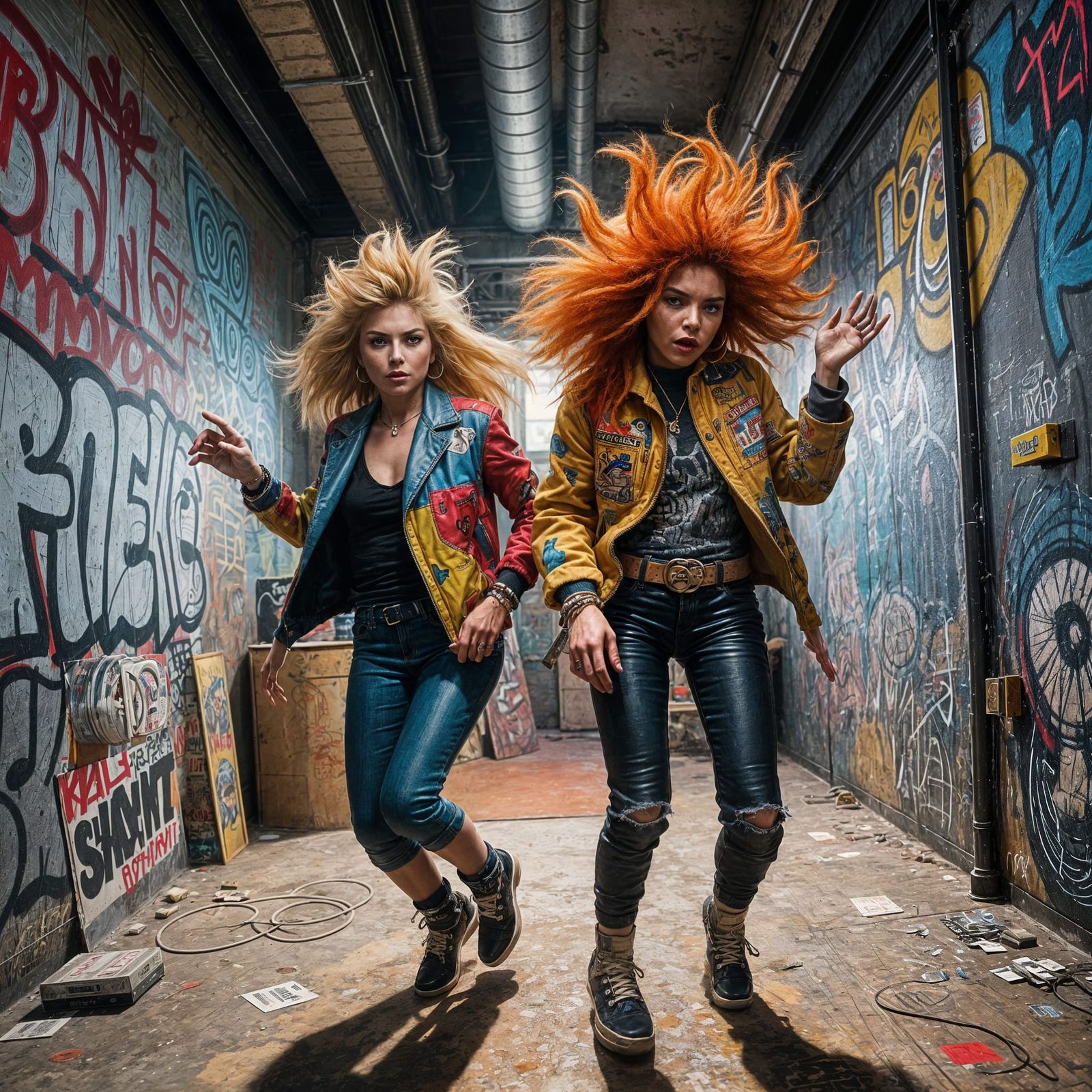 Debbie Harry and Jean-Michel Basquiat Create Electric Rap Da...