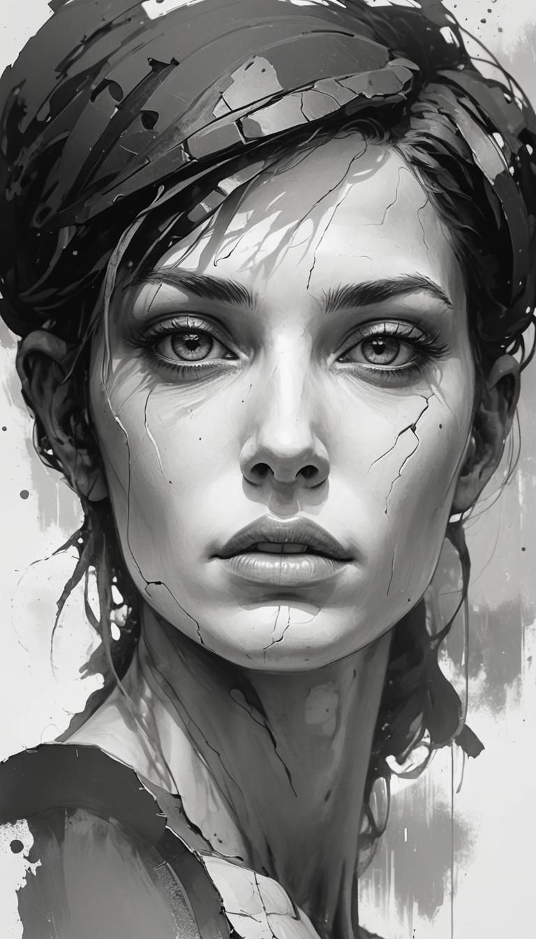 Venus Statue in Dystopian Photo-Surrealism