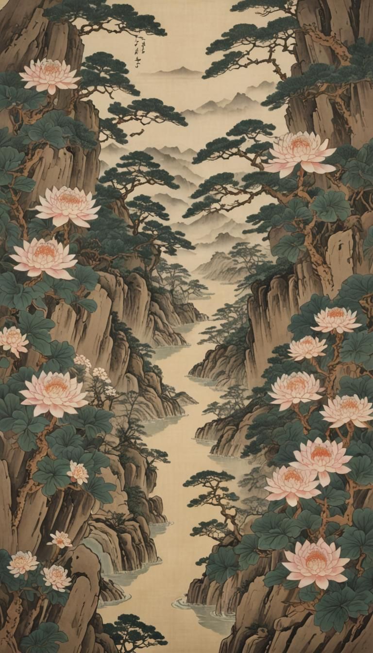 Japanese Art: Itō Jakuchū-Inspired Masterpiece