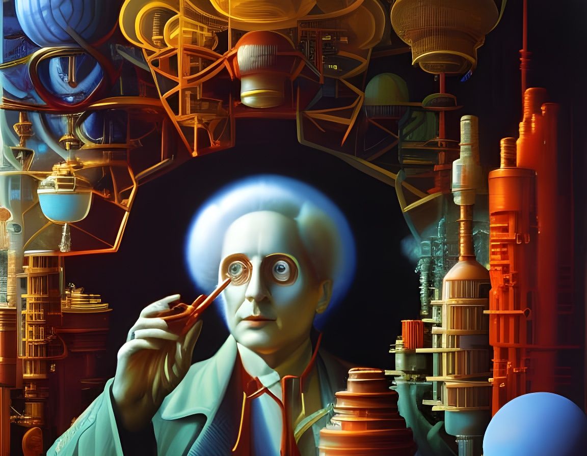 Submarine Lab Mad Scientists in Steamnouveau Style