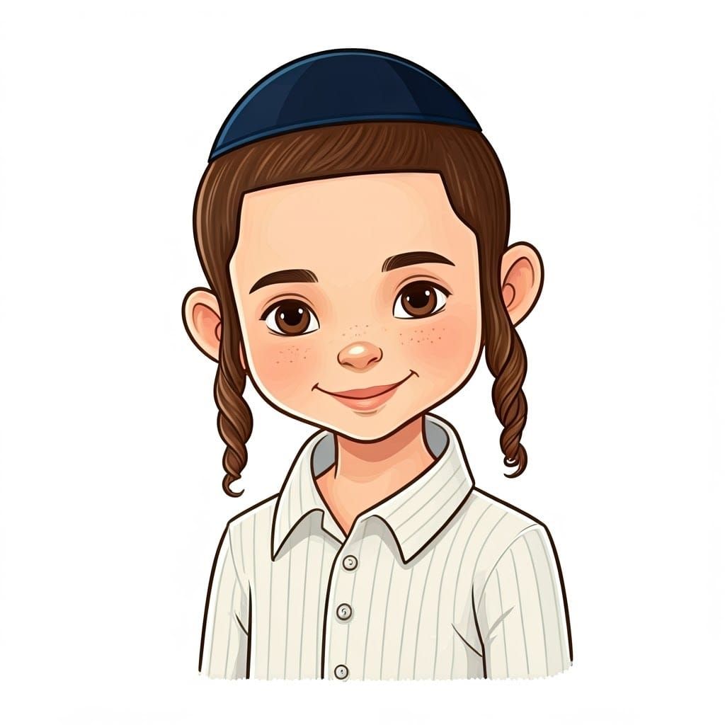 little Jewish boy