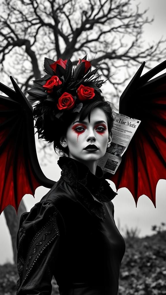 Surreal Geometric Model in Dada-Inspired Photo