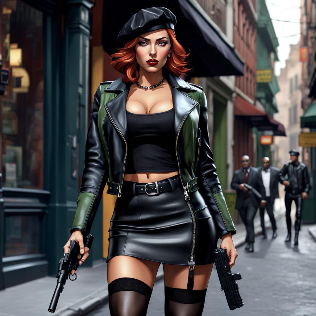 Female Spy Character