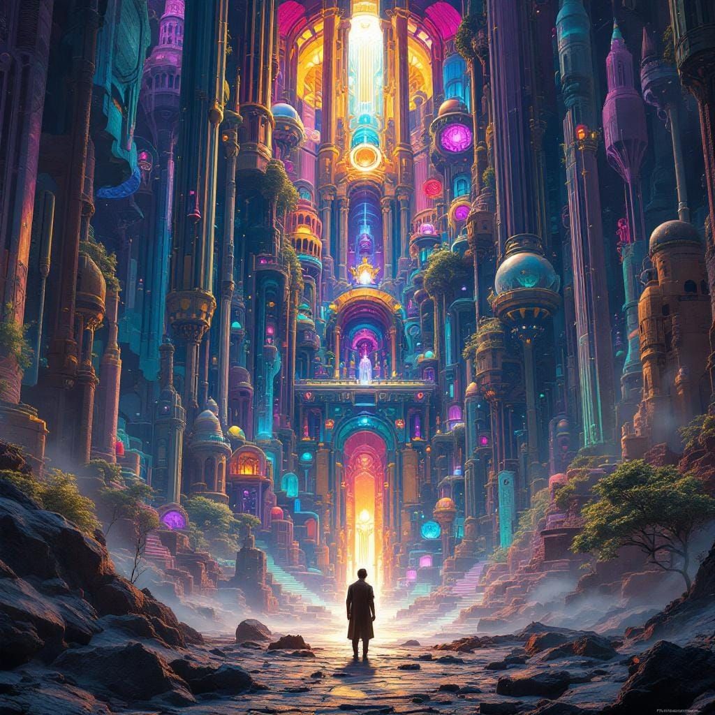 Ezekiel's Temple: Introspective Architecture in Surreal Styl...