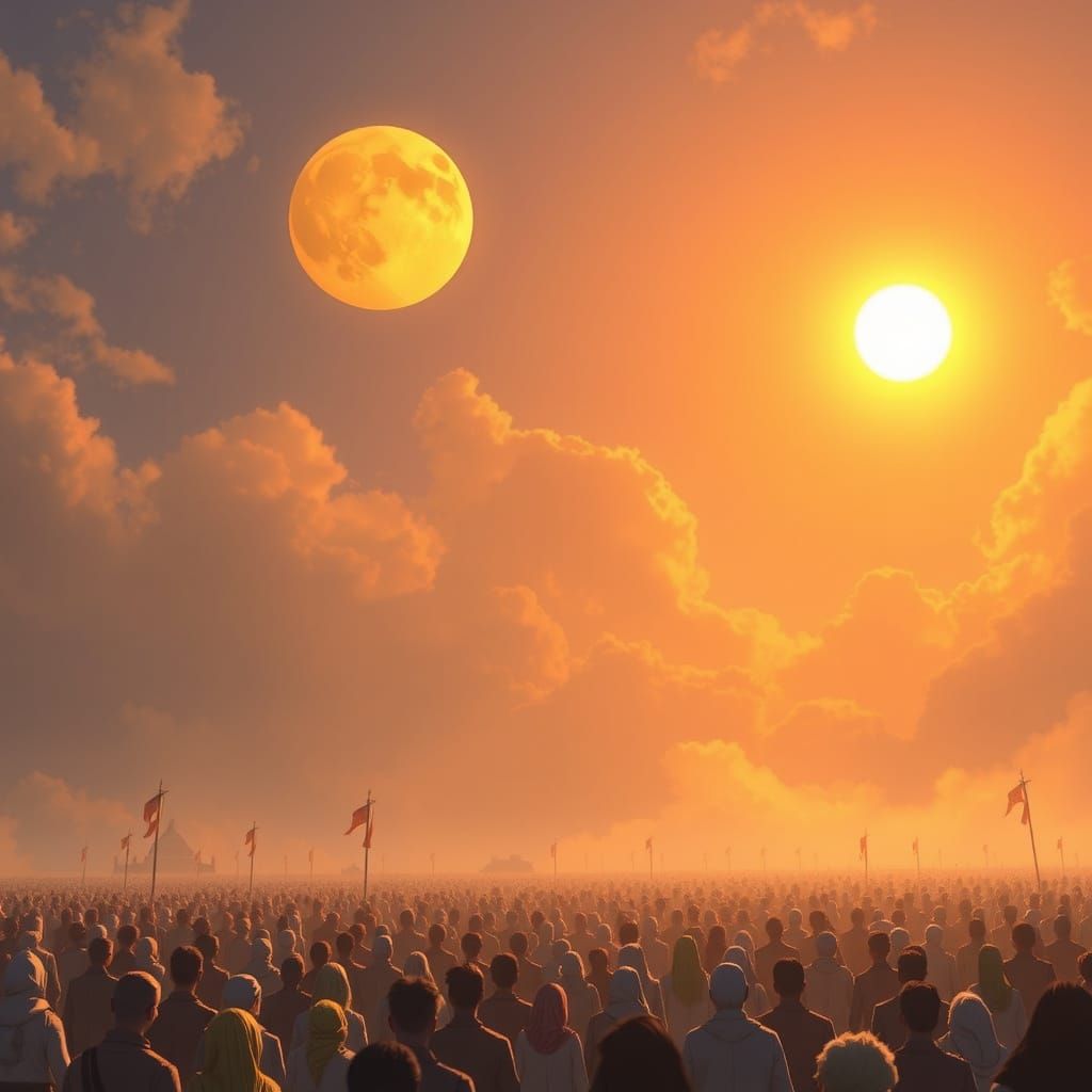 World with Imperial Stars and Calabash Sun