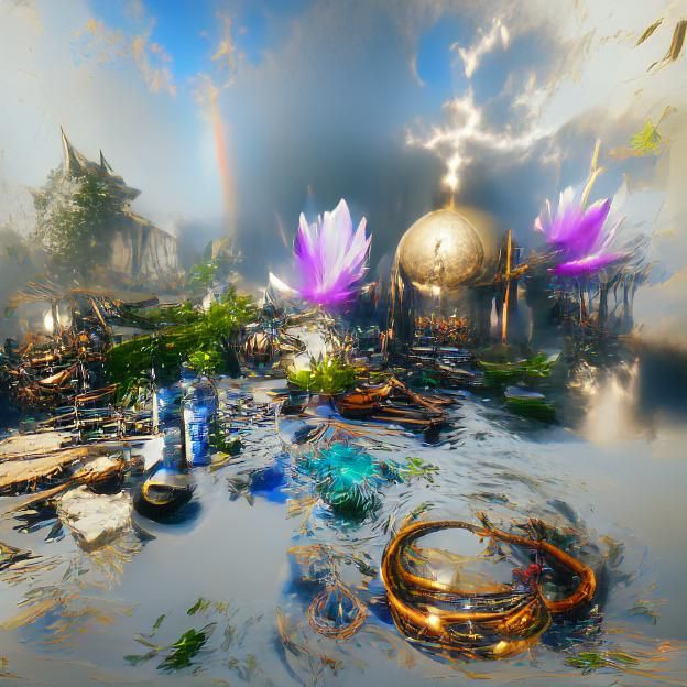 Divine Spirits Create Domain of Harmony