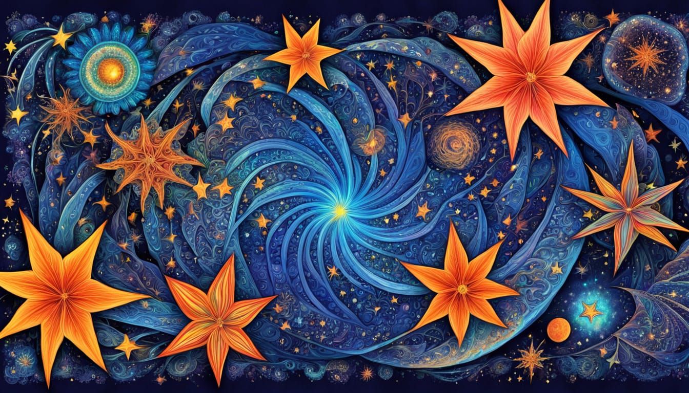 StarEvolvers AstroMagnetoSauri IX -inspiration and prompt by @bmotters