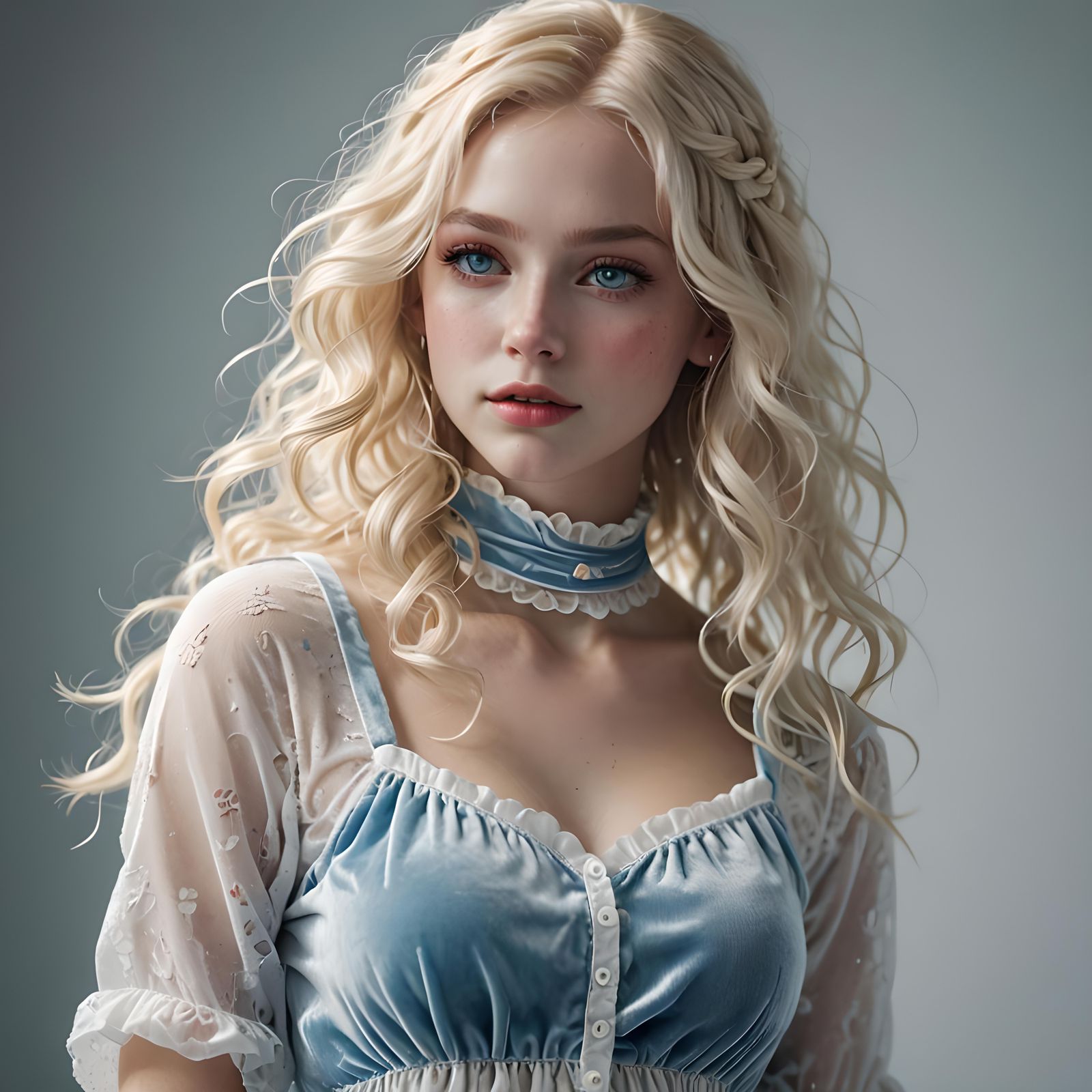 Sweet and Shy Princess Elsa of Elboron Vale (V1), By Lord Elboron