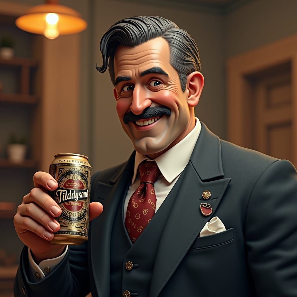 Victorian Gentleman Endorses Tiddysand Beer