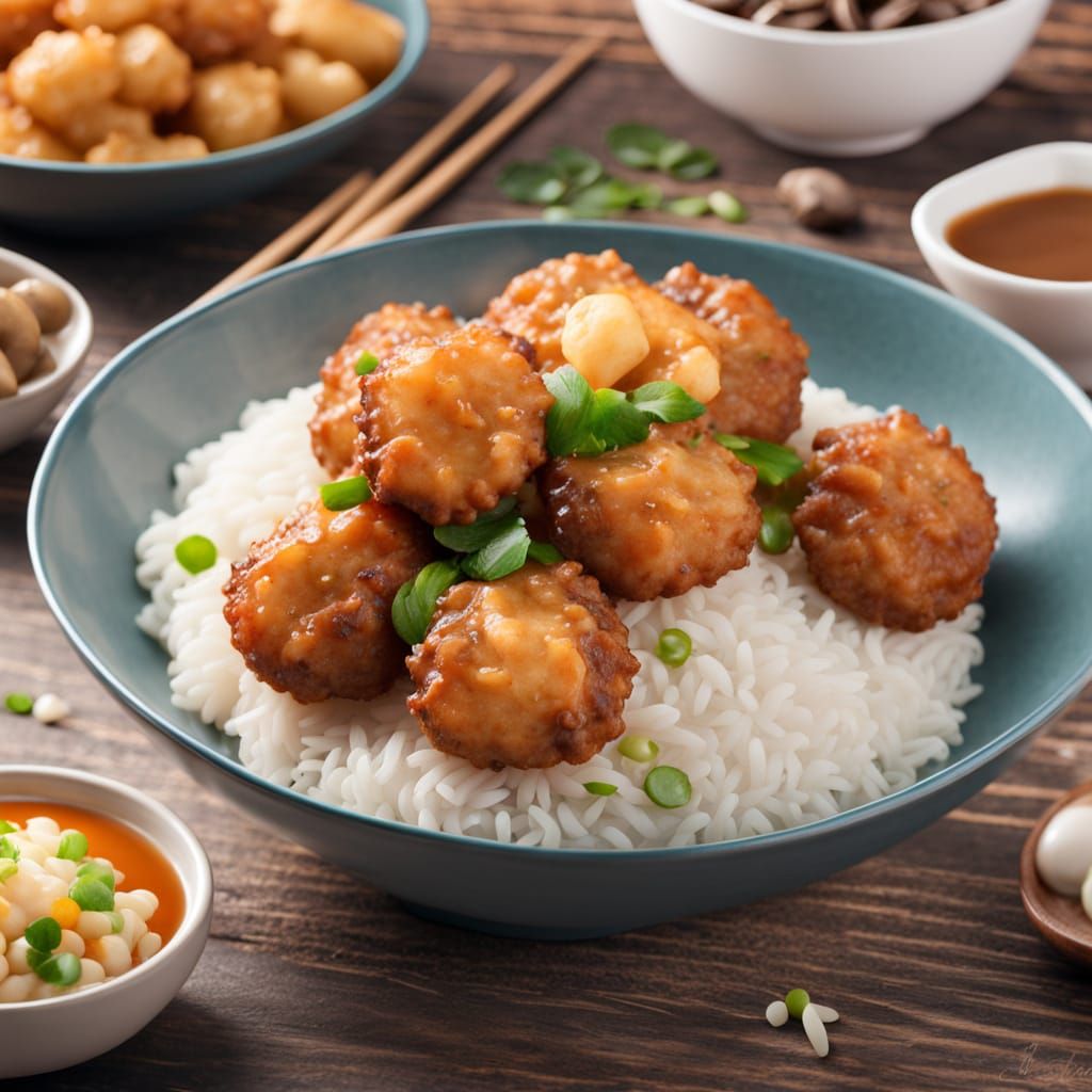 Sweet and Sour Pork Feast: A Chinese Takeaway