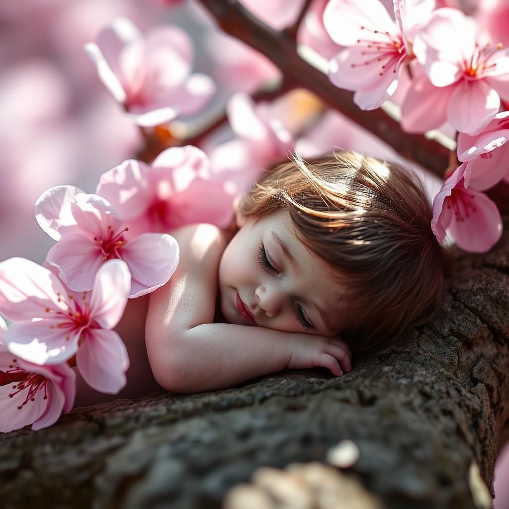 The Cherry Fae slept on unbothered by mundane things.