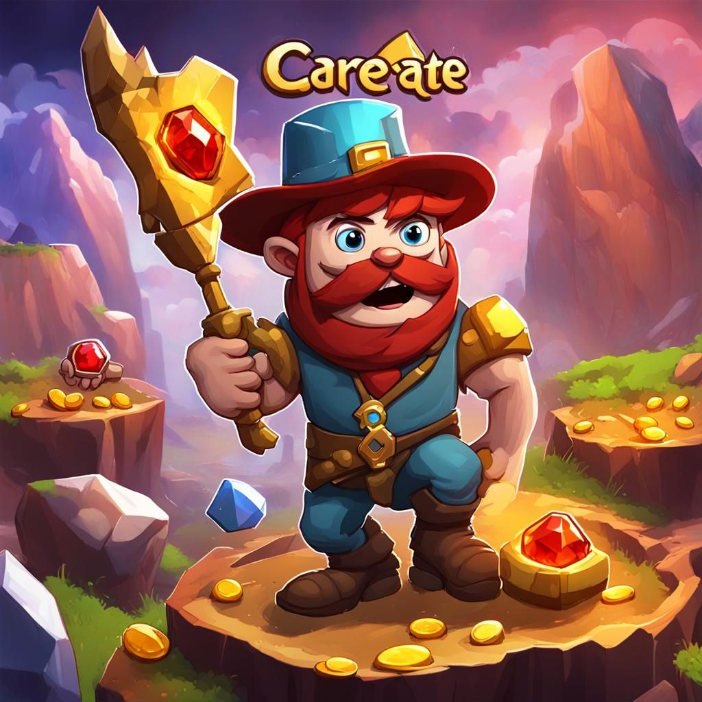 Heroic Figure in Detailed Fantasy Concept Art