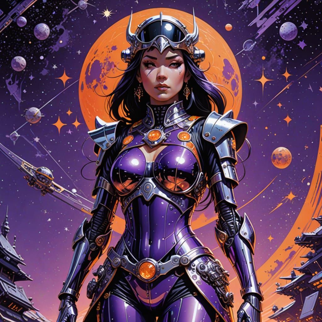 Pirate Princess in Japanese-Inspired Robo Suit