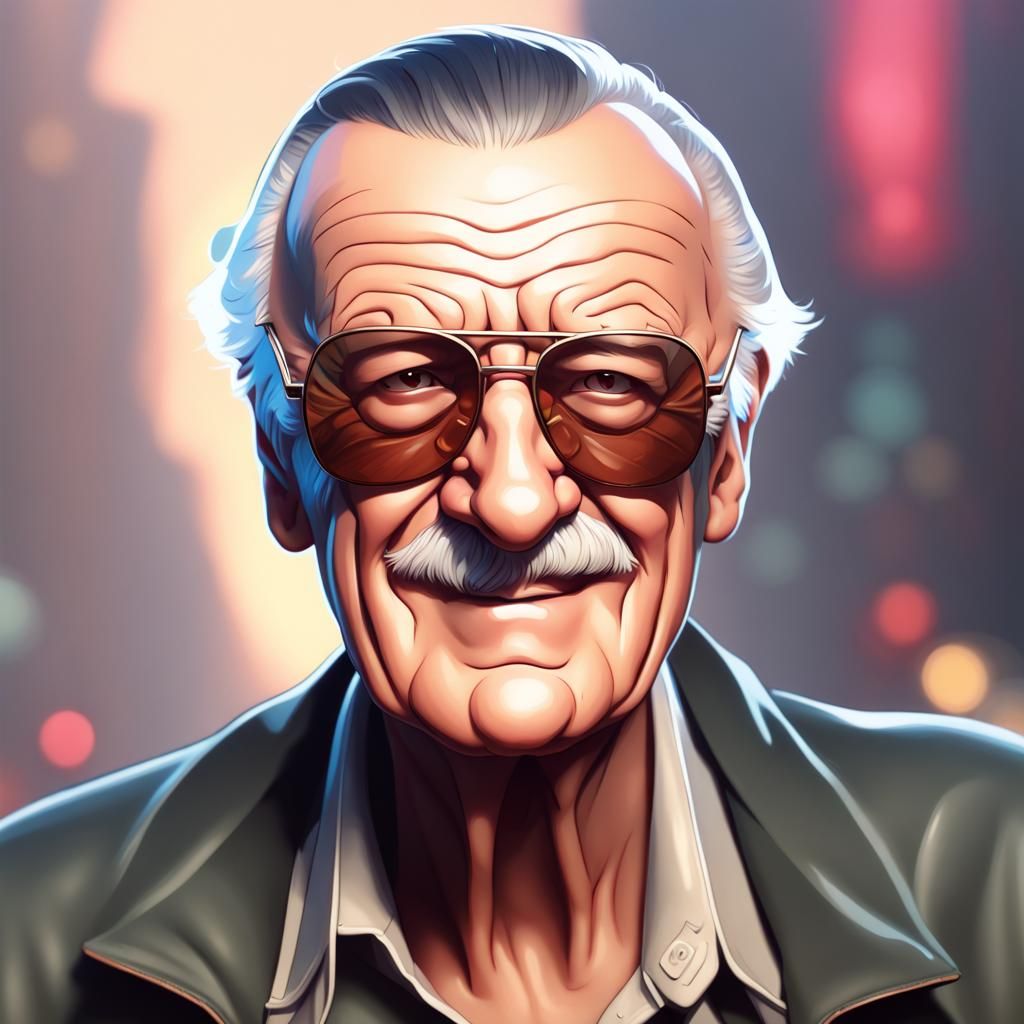 Hyperdetailed Portrait with Dynamic Lighting