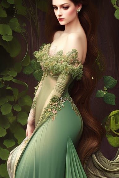 Spring greenery