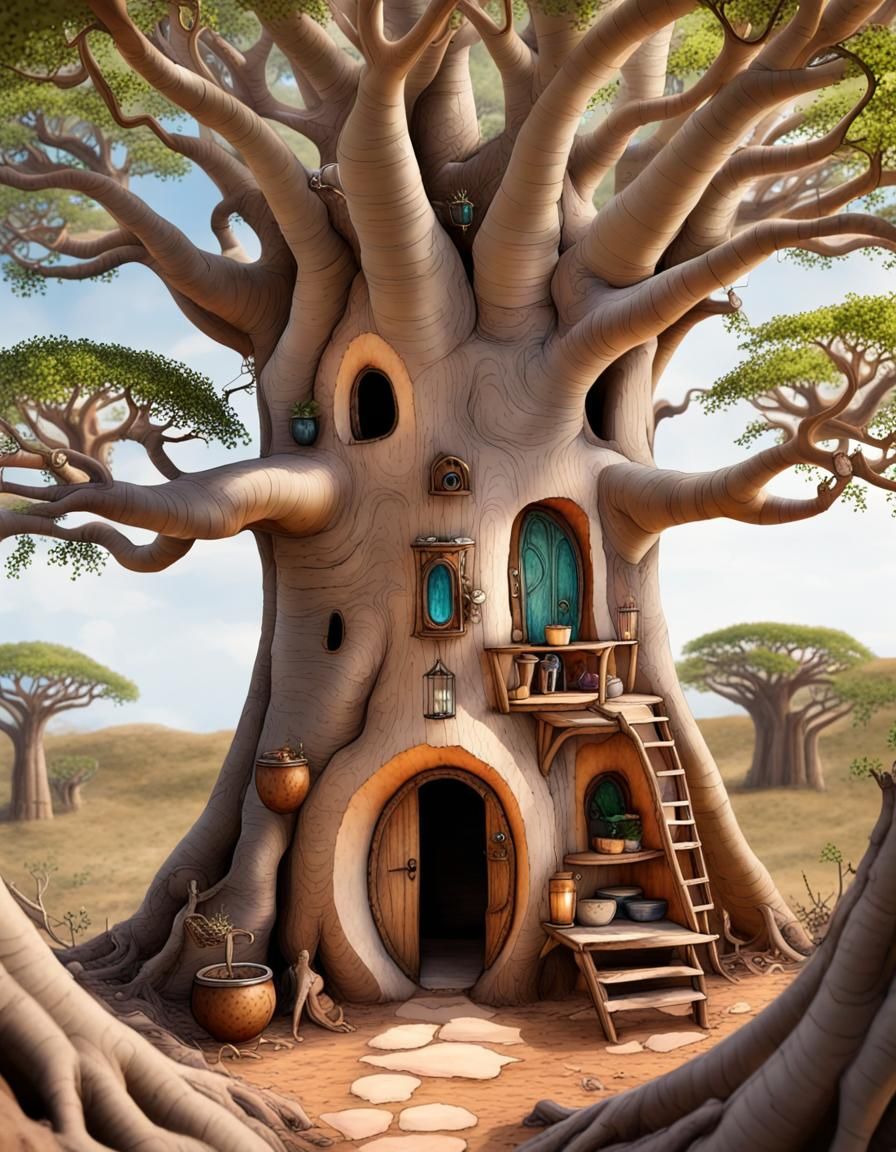 Elf Home Interior in Fairycore Style