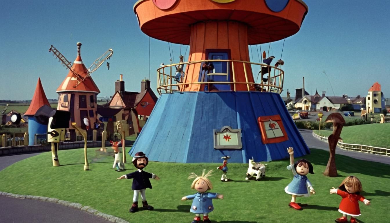The Magic Roundabout  children's  60',s  cartoon tv series