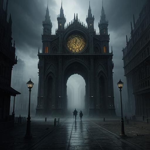 Transparent Ocean Creatures in Digital Matte Painting