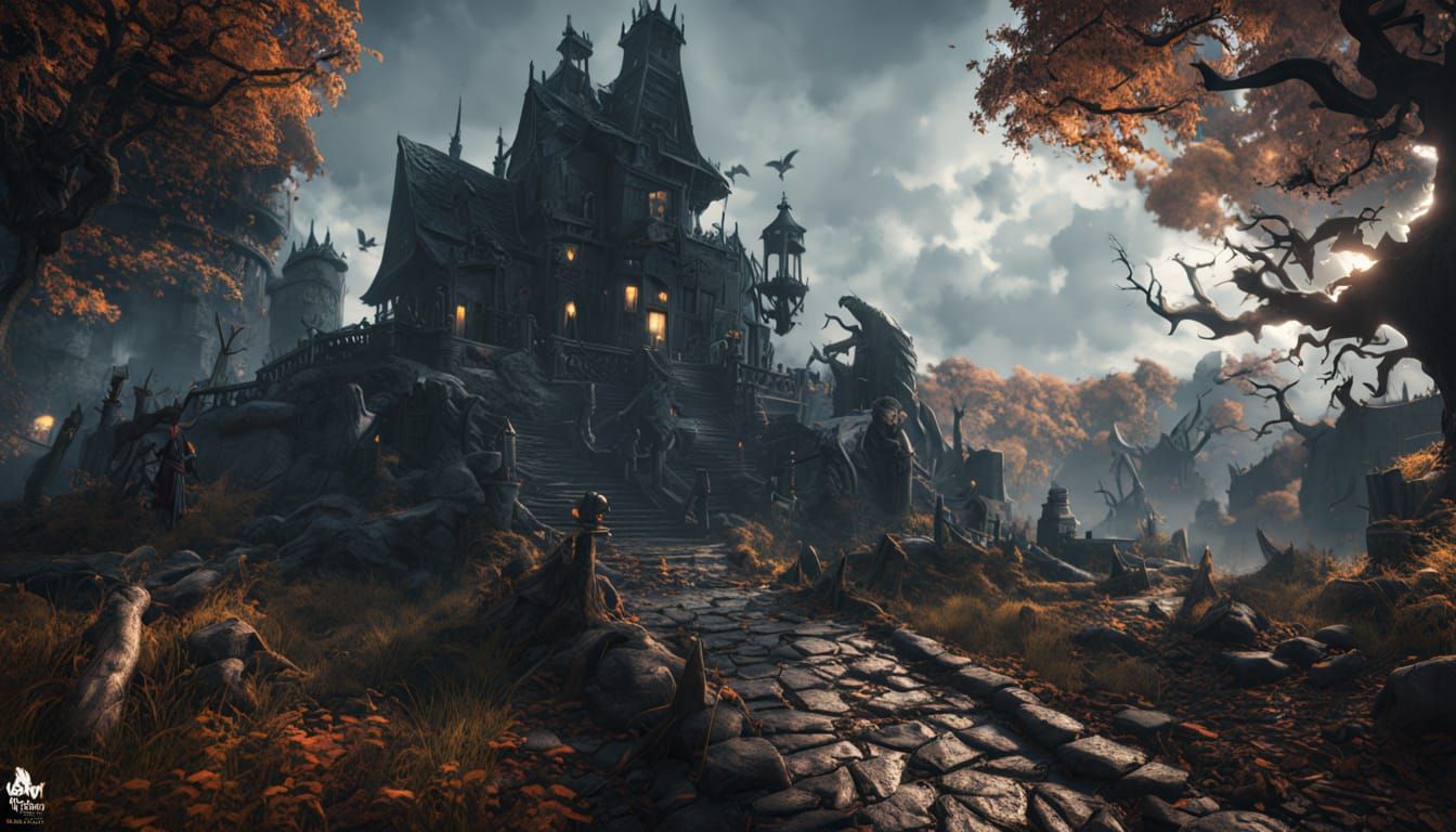 Epic 3D Game Cinematic With Dynamic Lighting