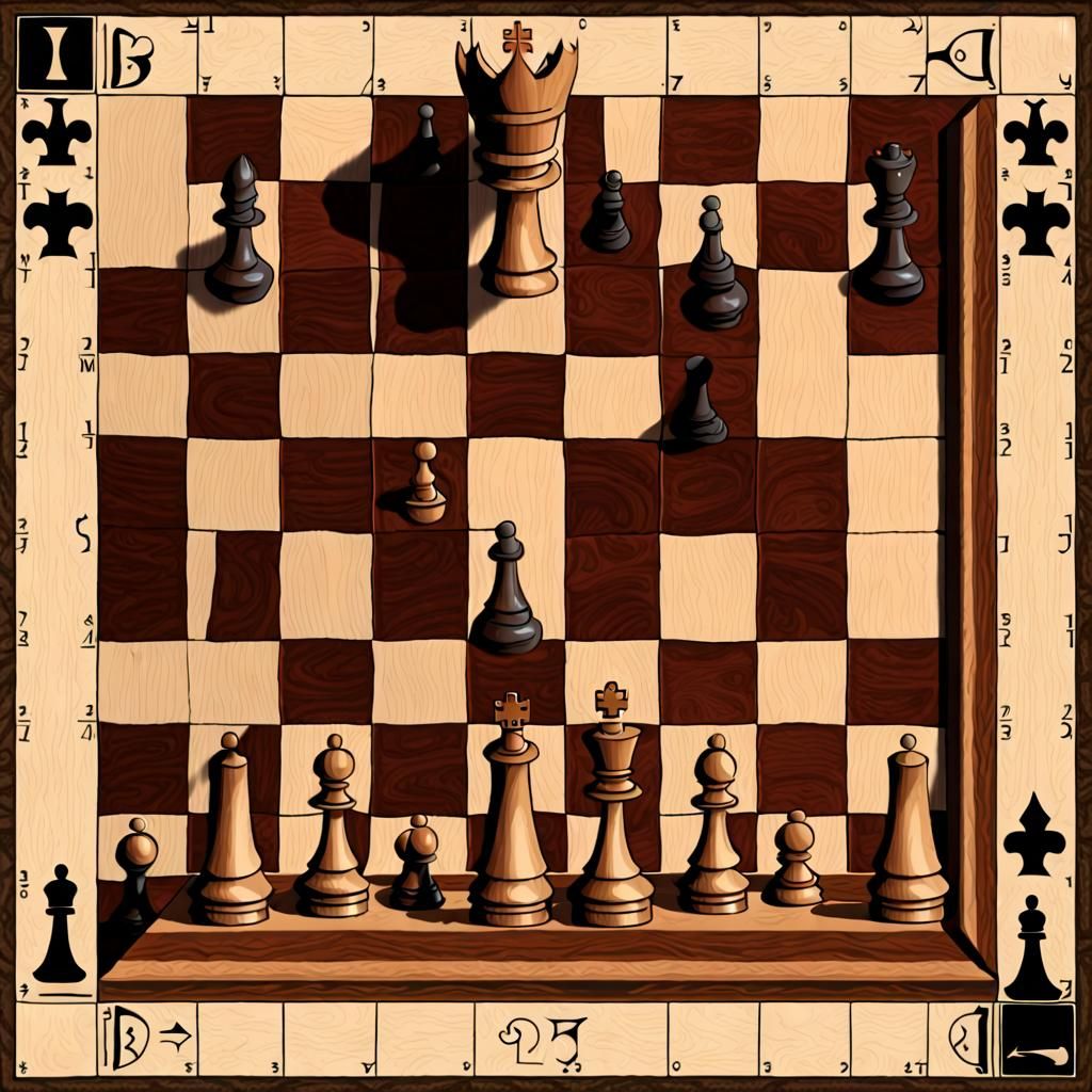 Chess Bishop Moving Diagonally