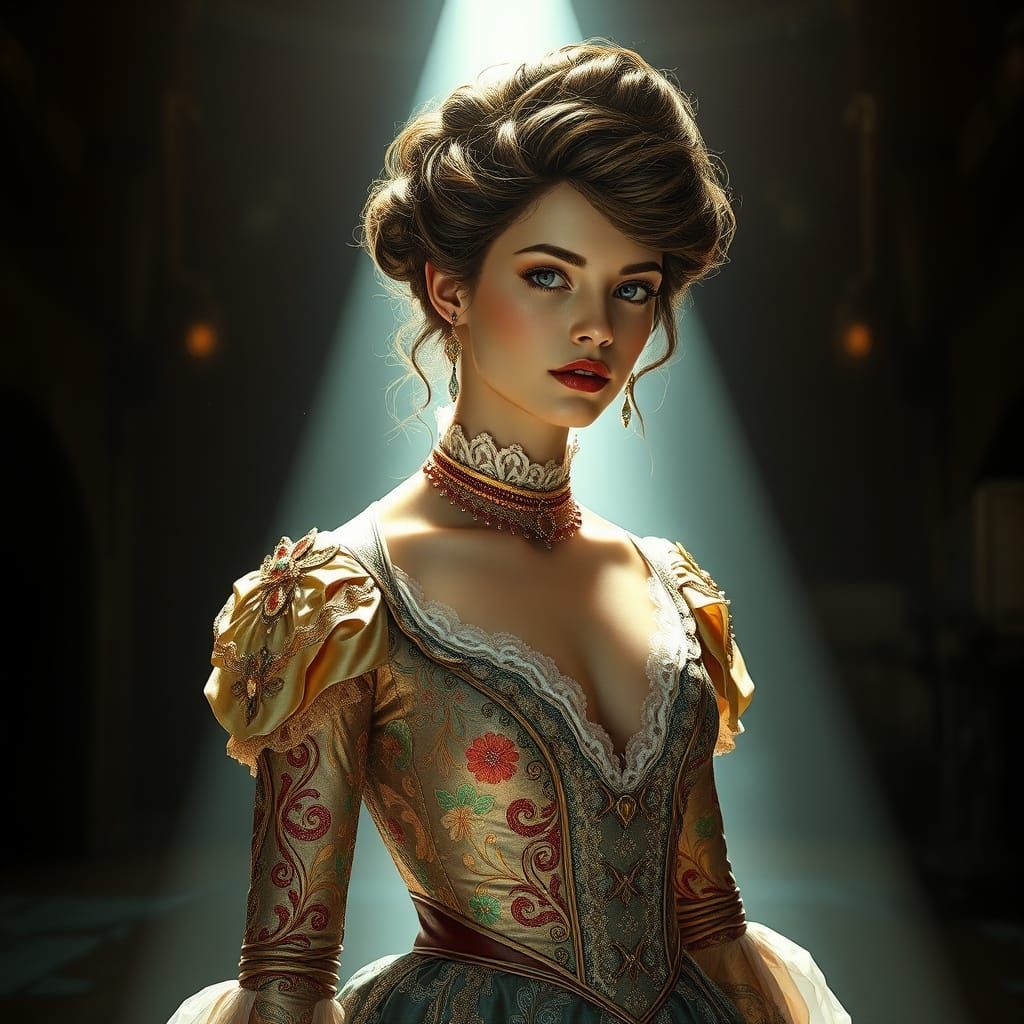 Victorian Elegance Meets Dystopian Decay