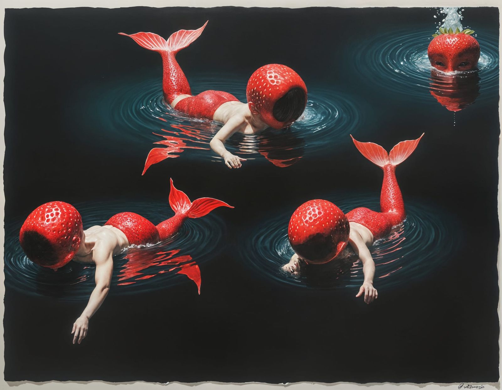 Downvoty , Reporty and CopyCaty Swimming Together but They Are NOT NSFW