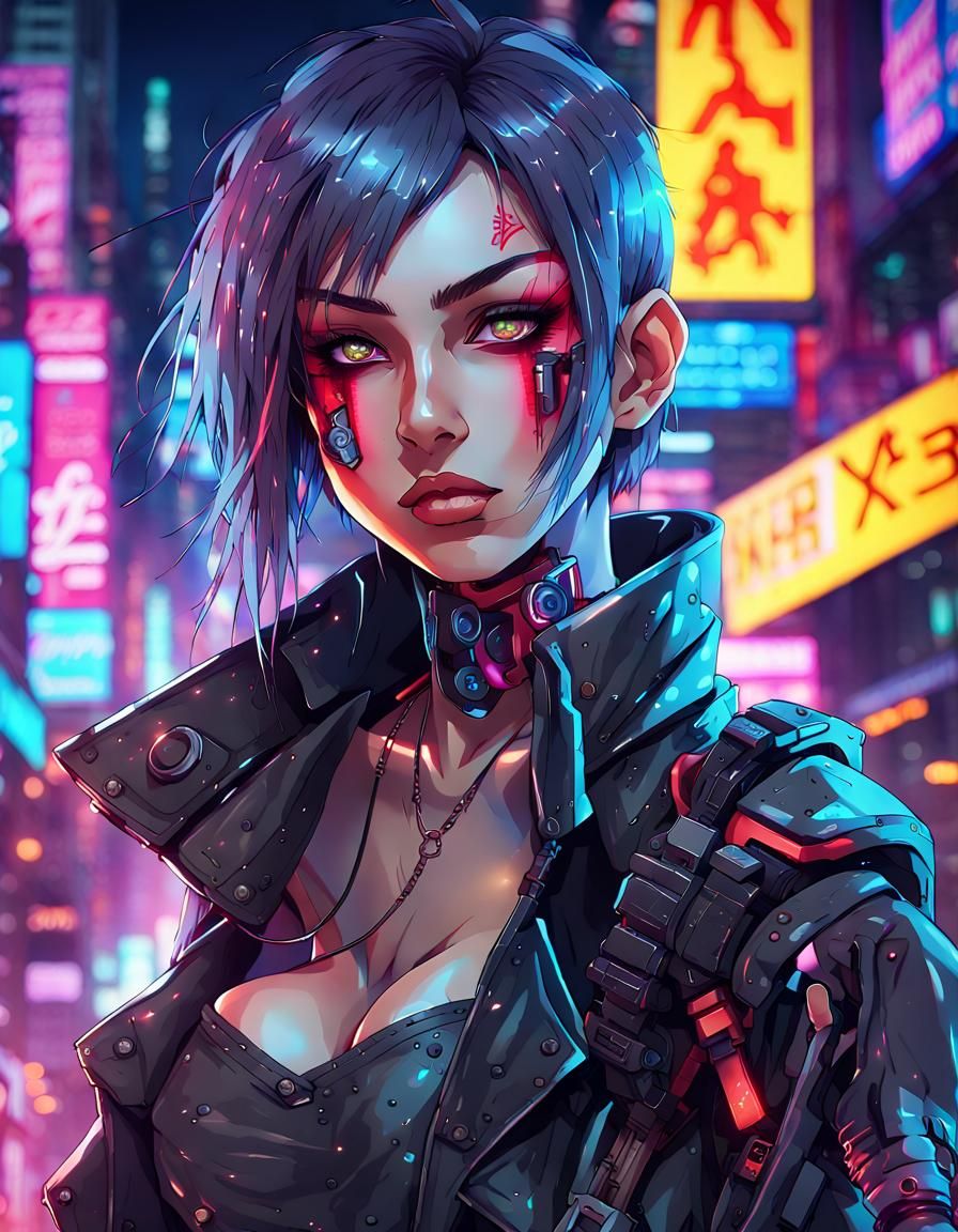 Cyberpunk Assassin