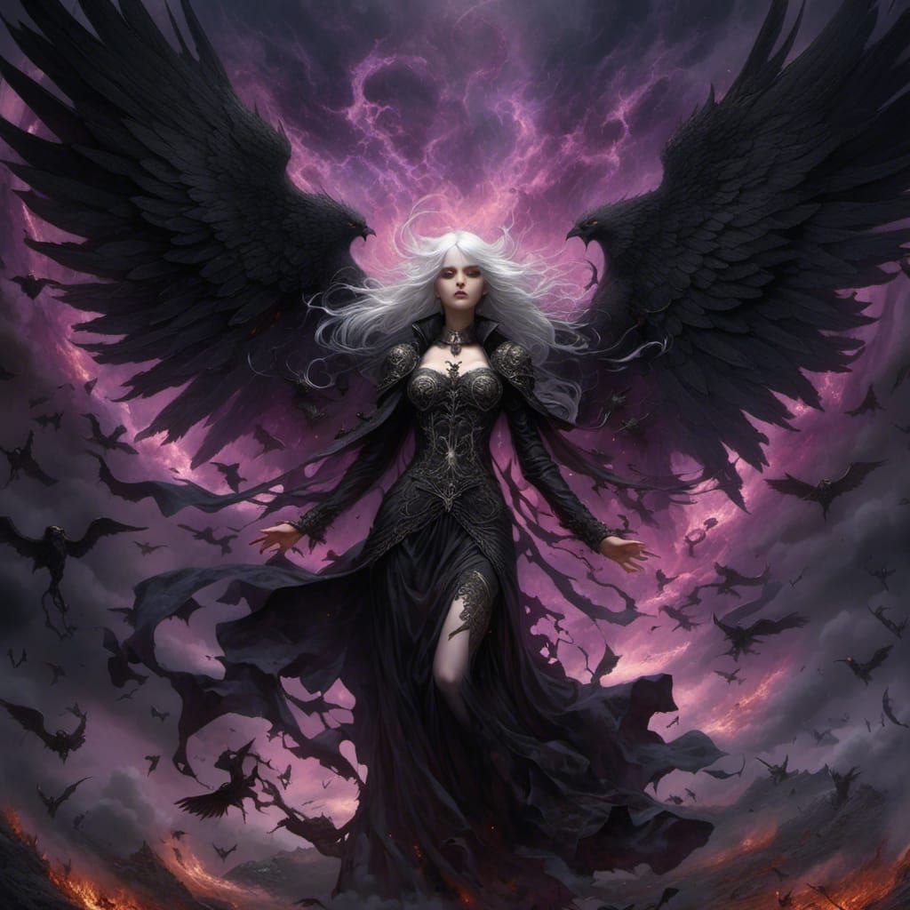 Dark Angel's Fall from Heaven to Hell