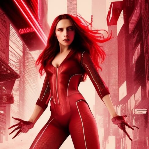 Scarlet Witch aka Wanda Maximoff