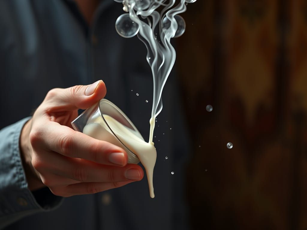 Abstract Mindscape with Creamy Infusion