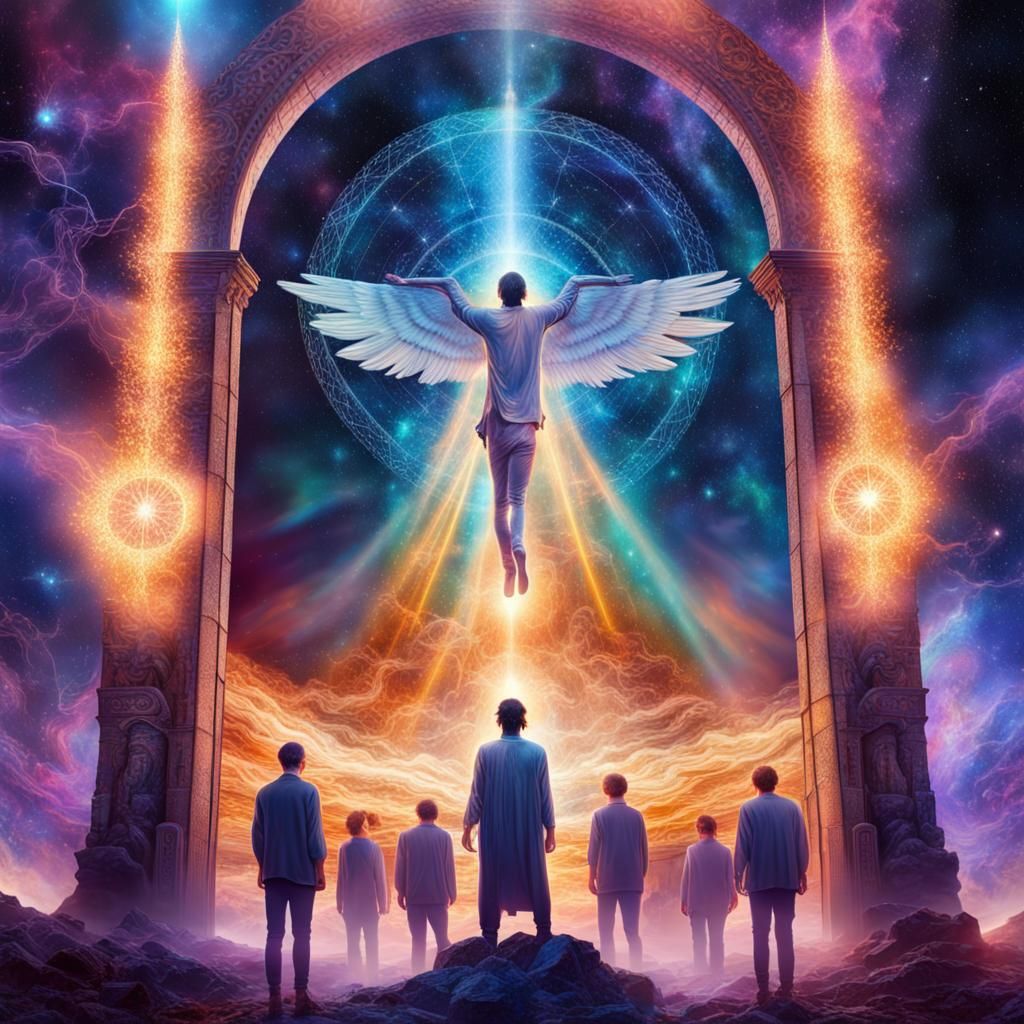 Holographic Tribute at the Gates of Heaven