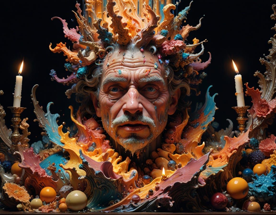 Futuristic Photo-Illusions: Dystopian Dreams in Baroque Styl...