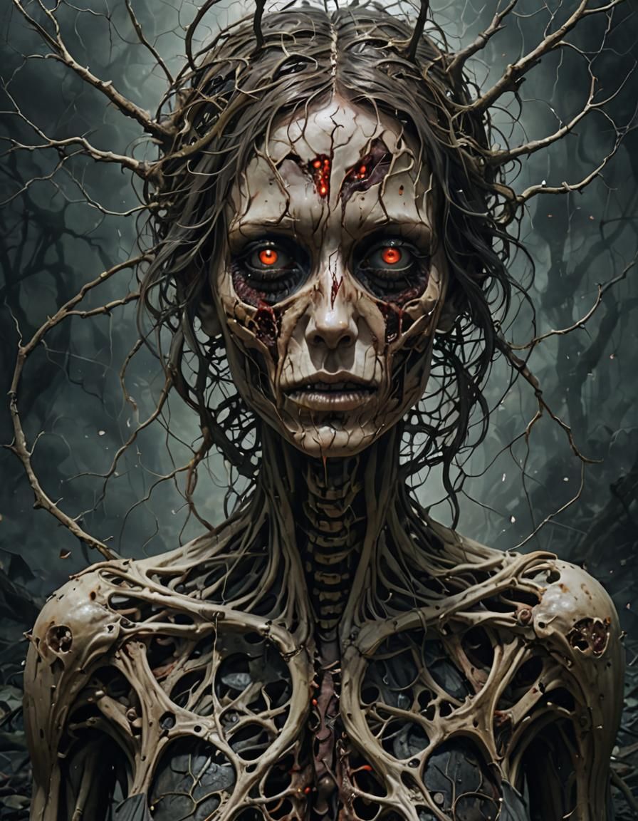 Decay Rising: An AI Interpretation of Inner Turmoil