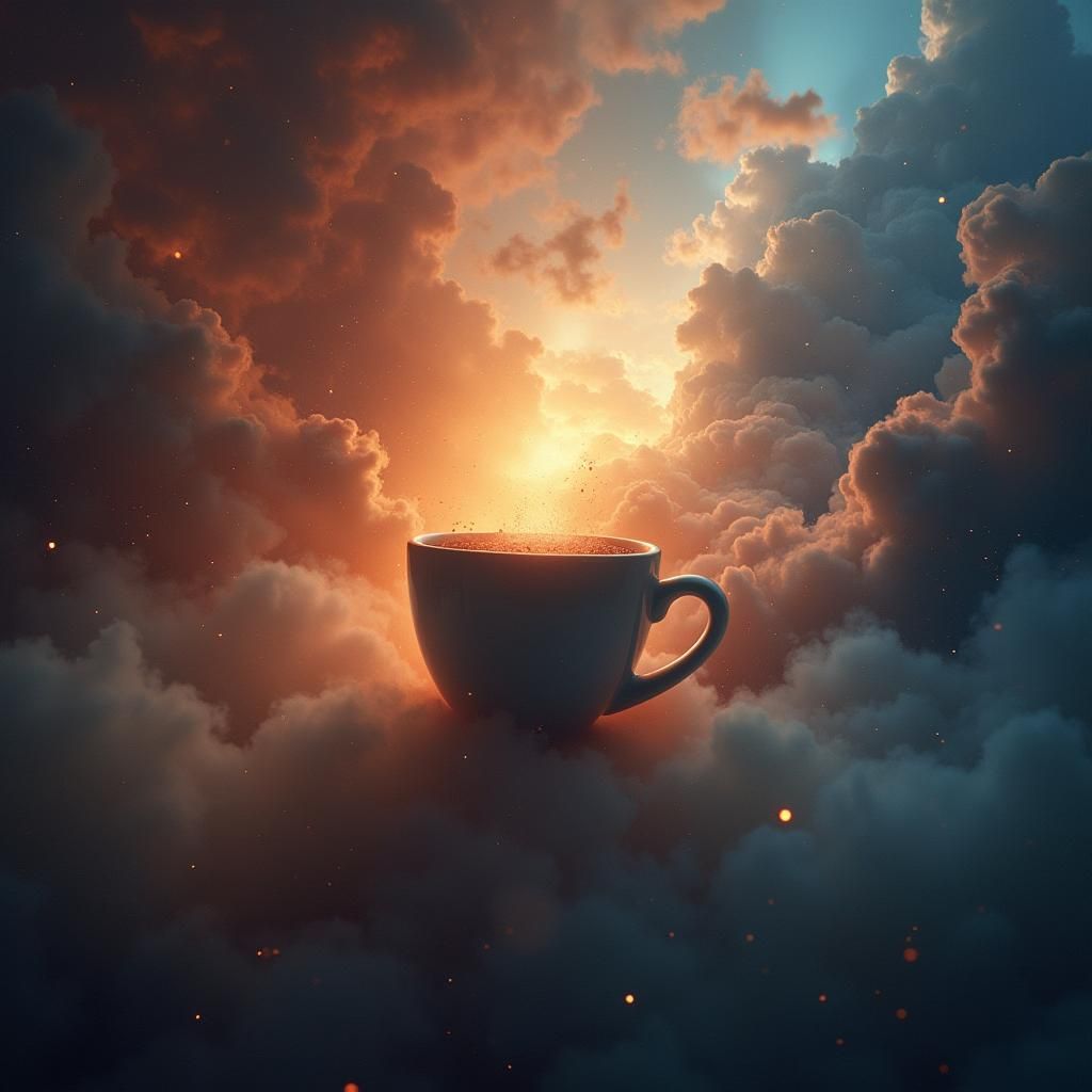 Coffee Cup Nebula: A Cosmic Brew