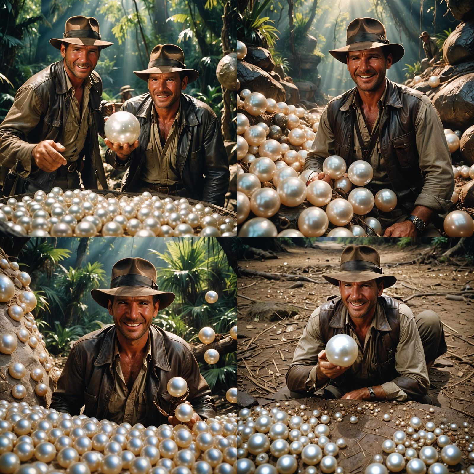 Indiana Jones and the Giant Pearl: Cinematic Still