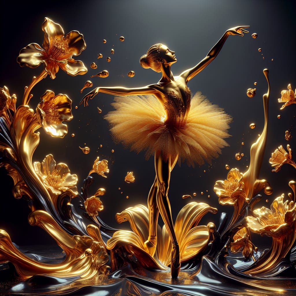 Golden dancer